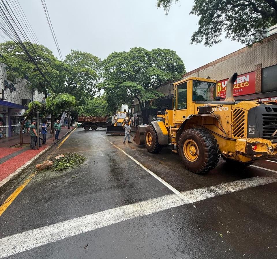 Defesa Civil emite alerta de tempestades e ondas de calor para Maringá e região
