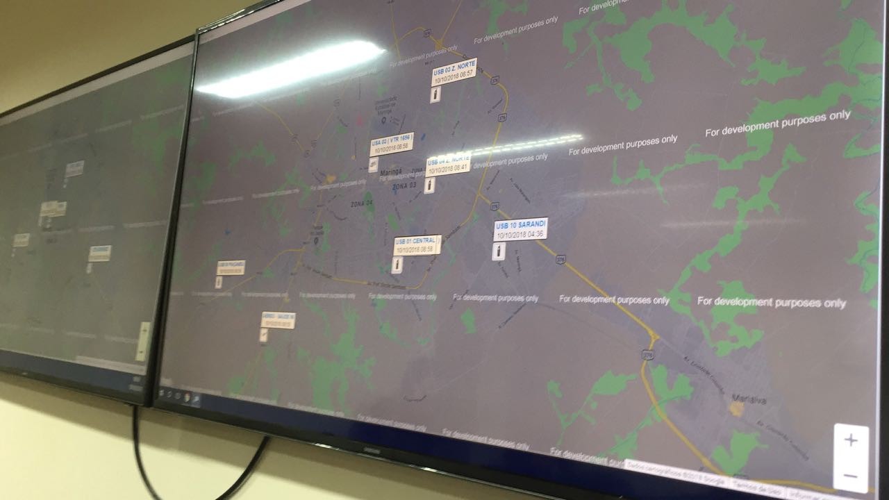 Samu e Bombeiros começaram a trabalhar integrados em Maringá