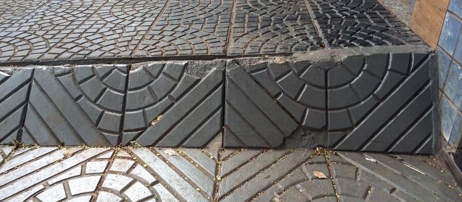 61% das calçadas de Maringá são consideradas ruins