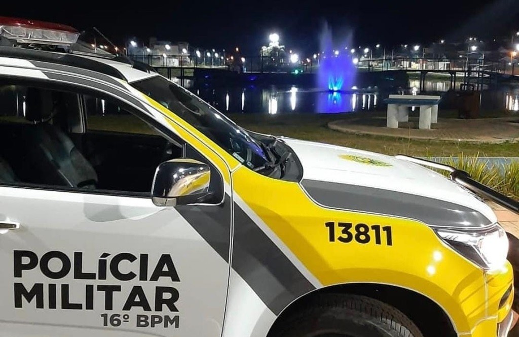 Polícia Militar realiza simulação de combate a roubos de bancos em Guarapuava