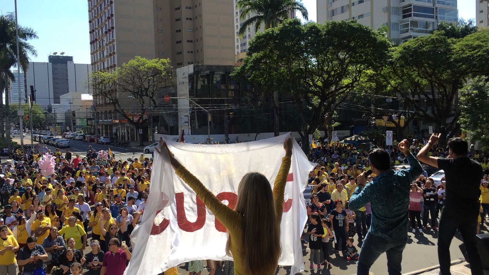 Marcha reúne evangélicos em Maringá