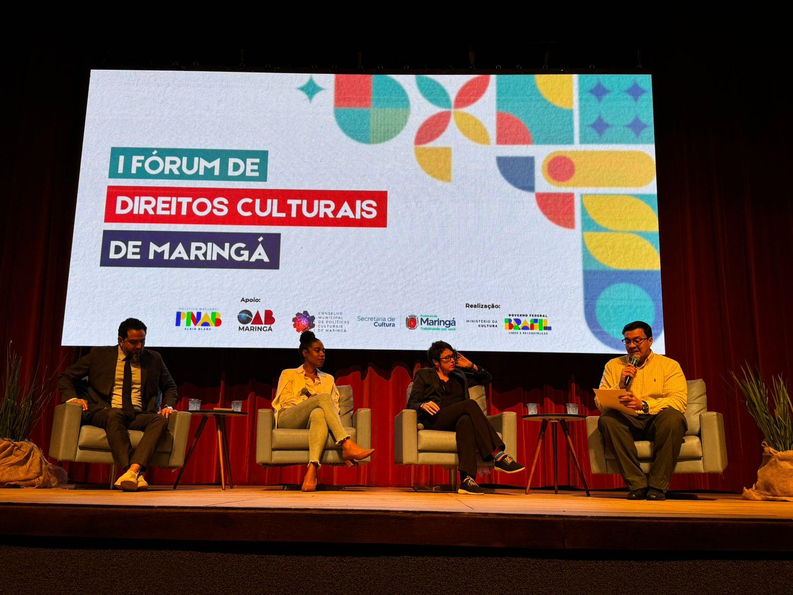 1º Fórum de Direitos Culturais recebe representante do Minc