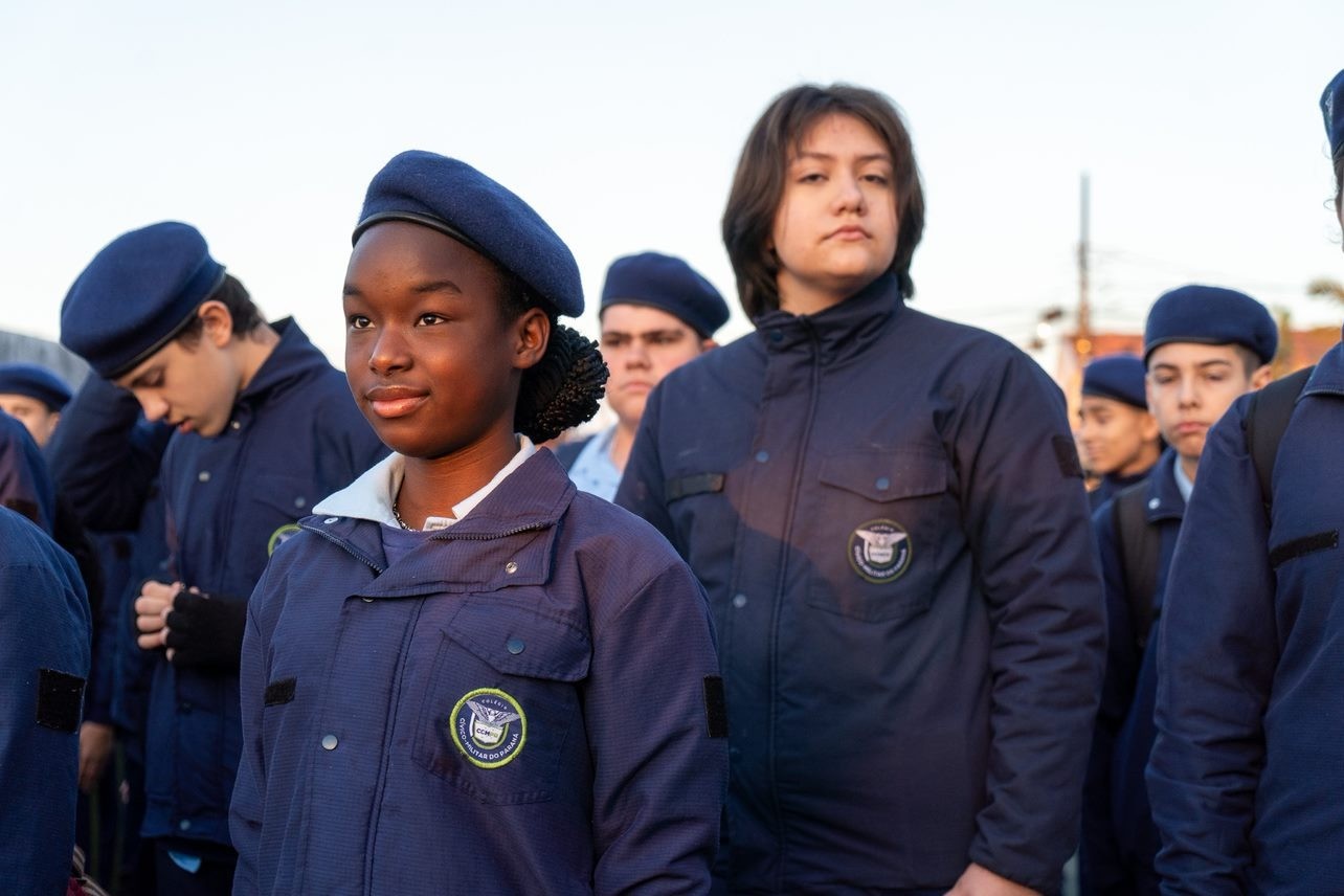 Quase 80% dos paranaenses aprovam modelo das escolas cívico-militares