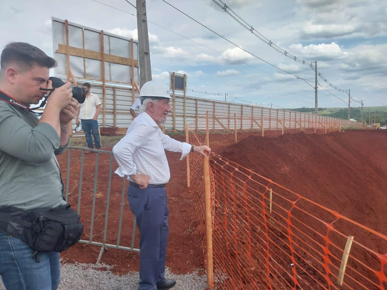 Vice-governador Darci Piana conhece obra do Tecpar em Maringá