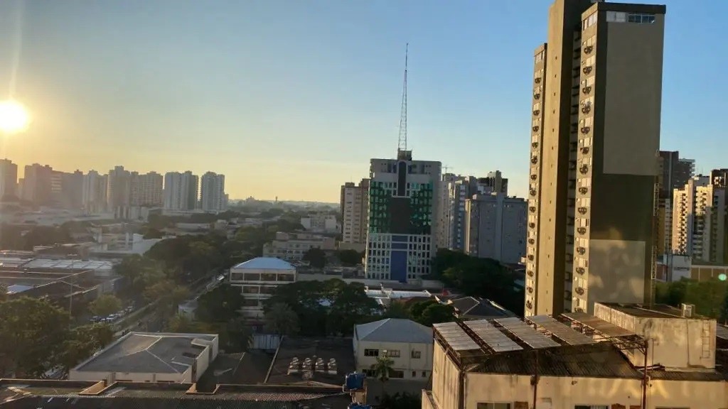 Terça-feira (6) de tempo firme e ensolarado em Maringá