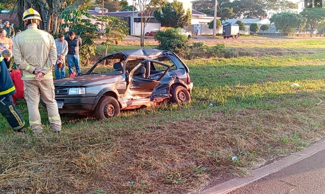 Adolescente morre e irmãos ficam feridos em acidente na BR-369