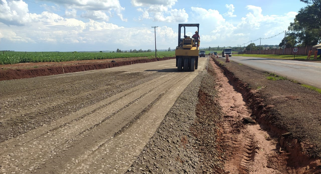 Após acidentes, empresa vai reforçar sinalização em obra na PR-317