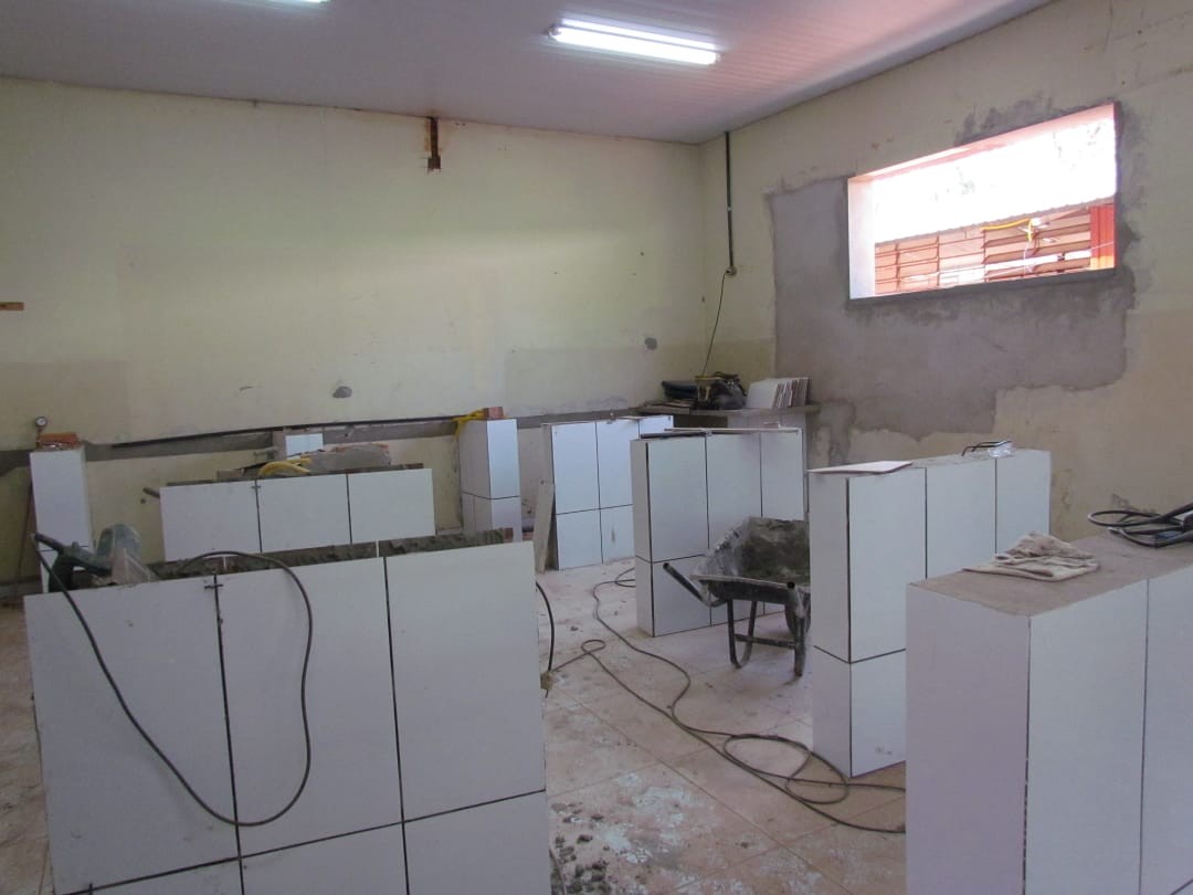 Colégio da PM em Maringá está em reforma