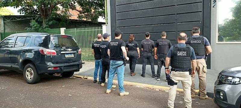 Gaeco de Maringá cumpre mandados em investigação de tráfico de drogas interestadual