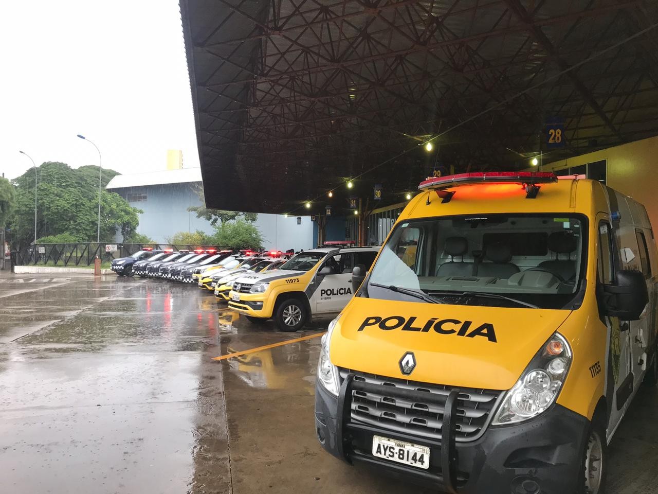 Forças de segurança em Maringá realizam Operação República