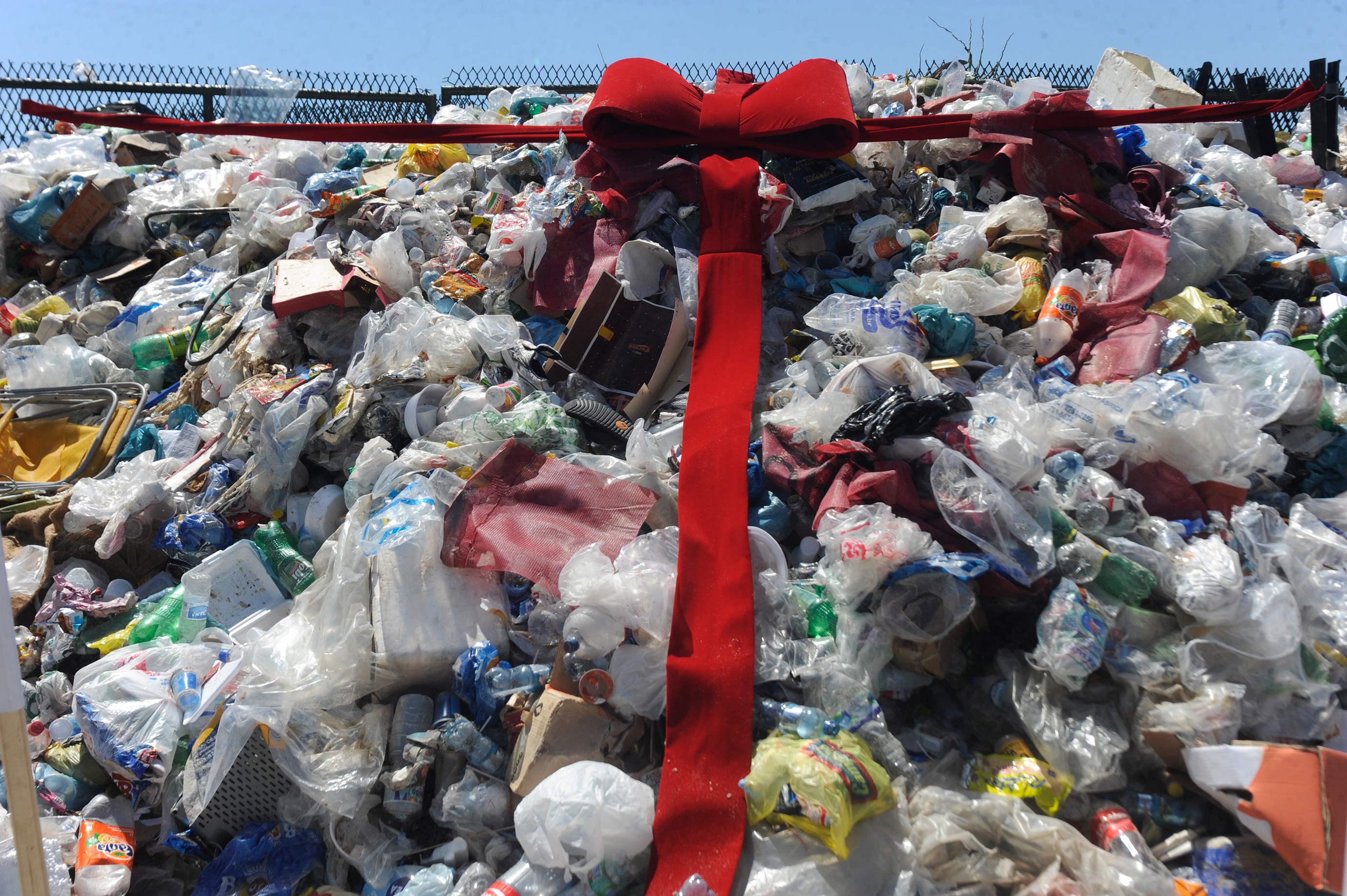 Uma forma de destinação de resíduos