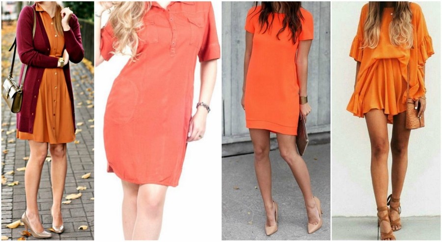 Tons da cor laranja são destaques para o próximo verão
