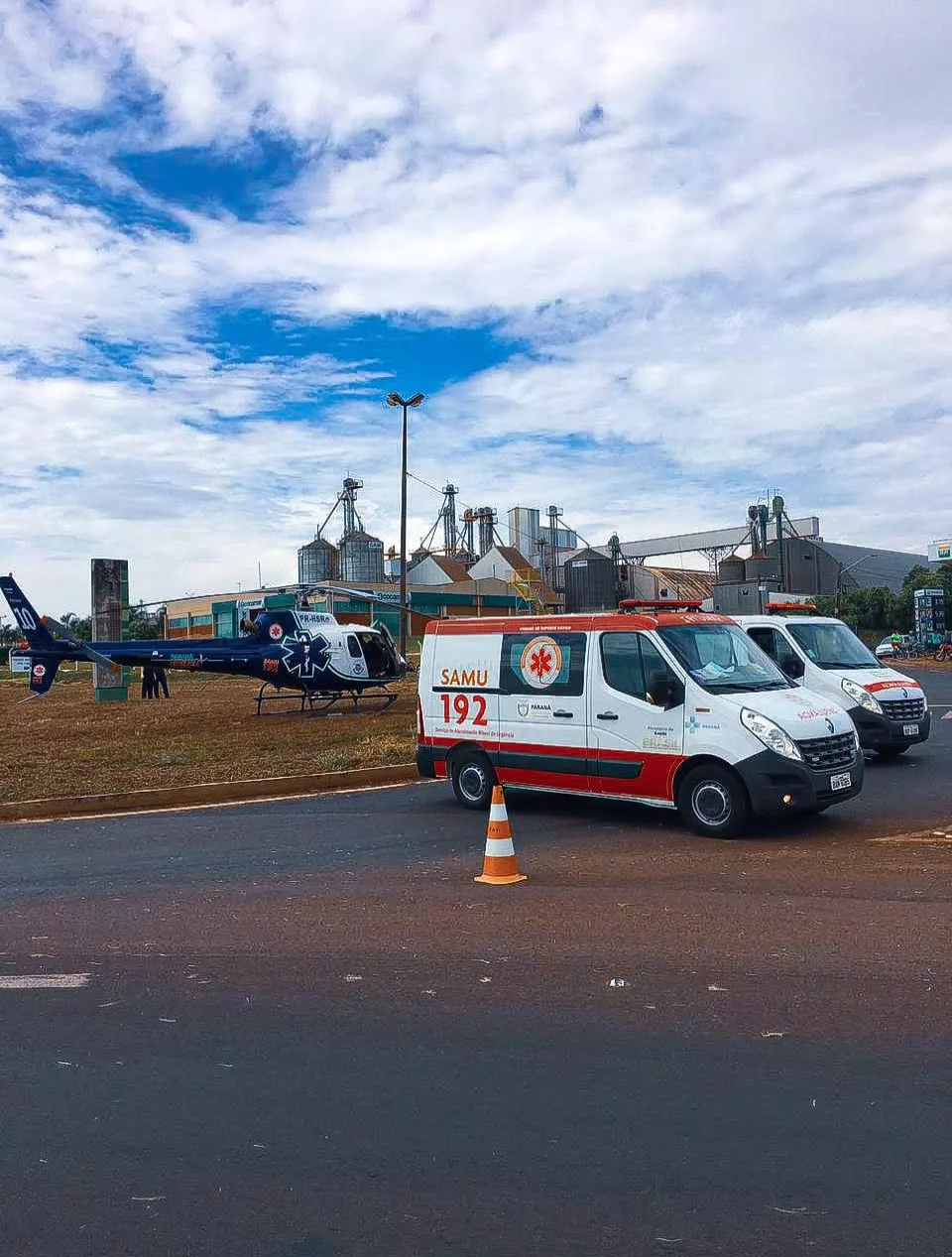 Jovem tem 65% do corpo queimado após explosão de churrasqueira na região