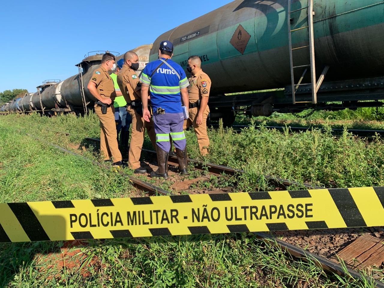 Homem é encontrado morto na linha do trem