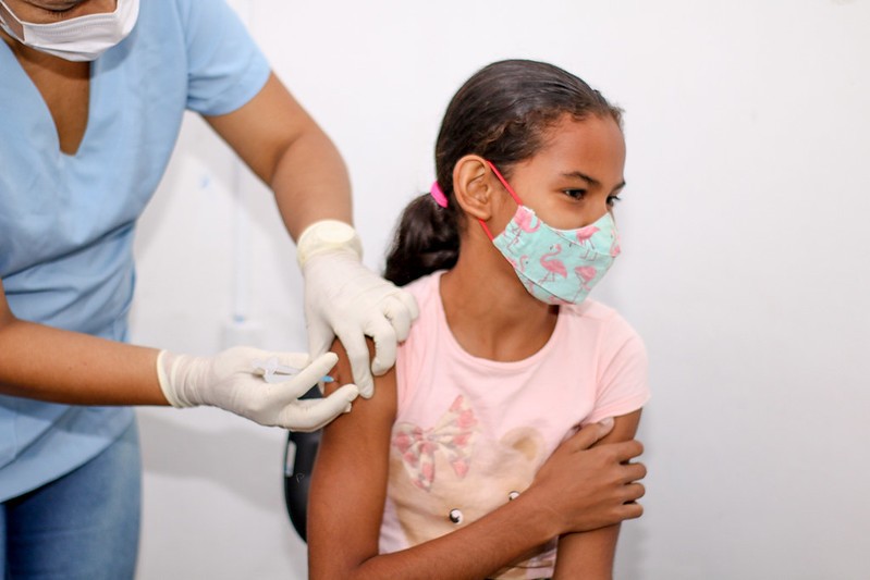 Vacinação contra Covid em crianças não está ocorrendo nos distritos de Maringá