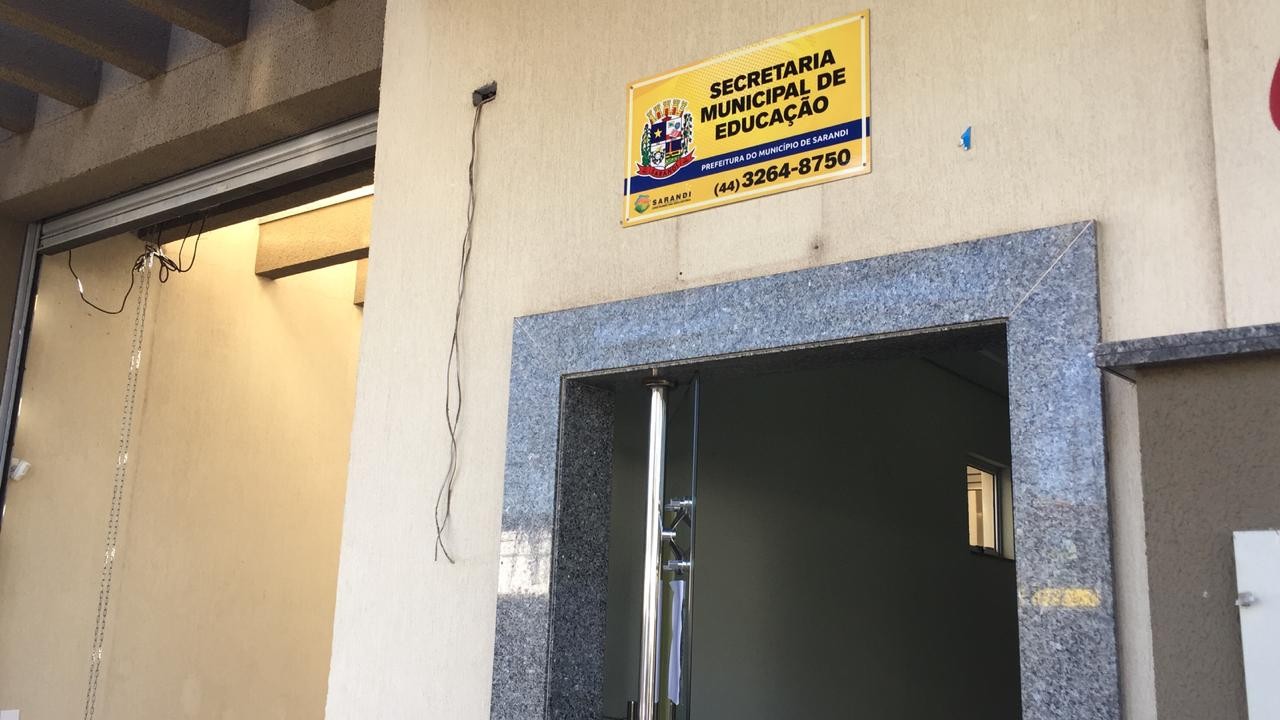 Secretaria de Educação de Sarandi é arrombada