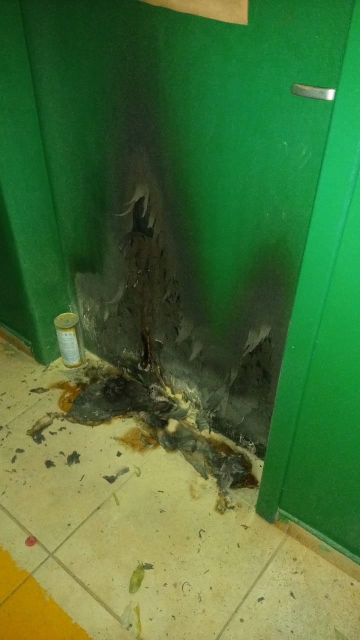 Homem arromba escola e coloca fogo em uma das salas em Paiçandu; vídeo