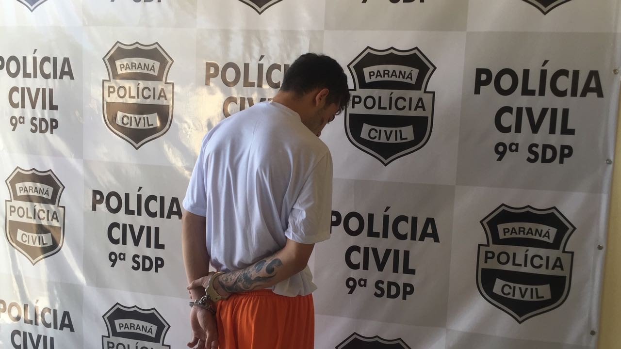 Após ser preso por homicídio, jovem confessa outros crimes praticados em Maringá