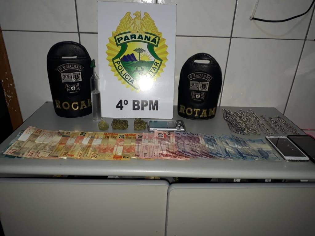 Homem é preso por tráfico de drogas em Mandaguari