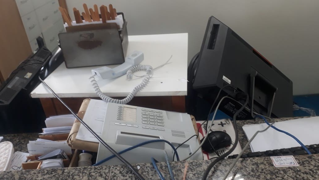 Homem quebra posto de saúde e agride servidora em Maringá