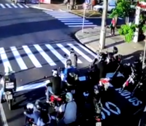 Veja vídeo: Semob testa bolsões para motocicletas