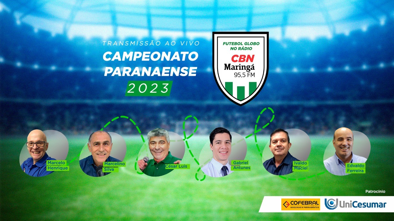 CBN Maringá vai transmitir os jogos do Campeonato Paranaense