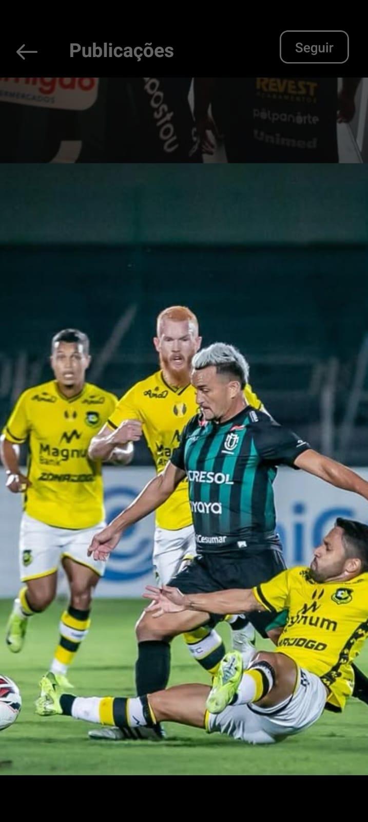 Com gol de pênalti, Maringá vence o São Bernardo pela Série C