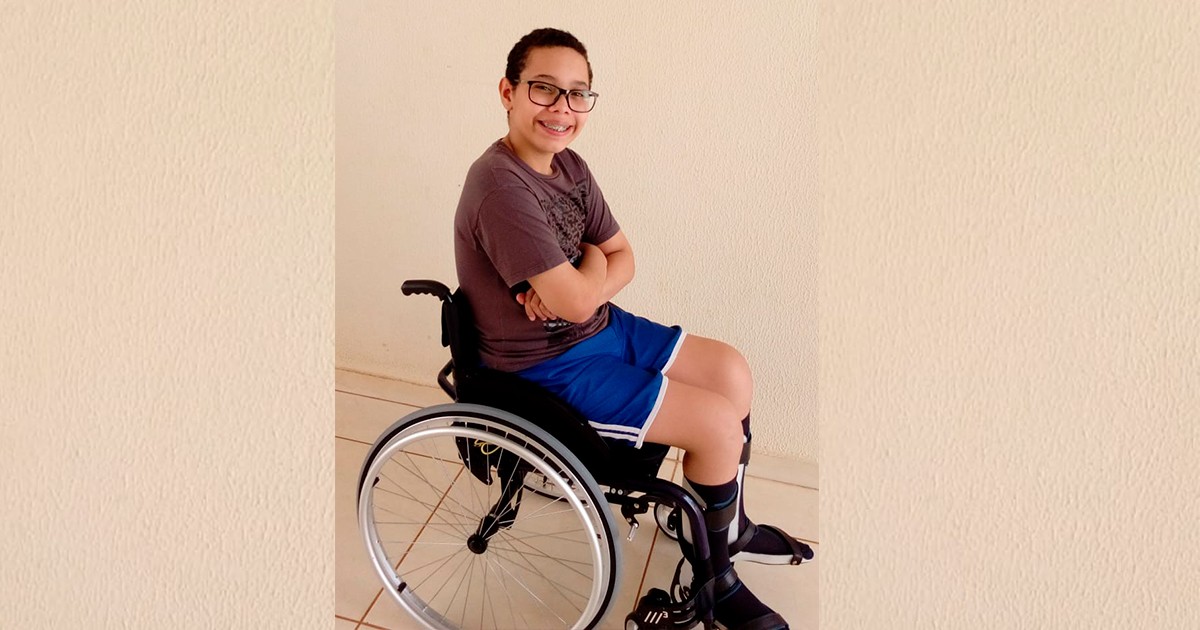 Diego, o menino baleado enquanto brincava, será tratado em Brasília