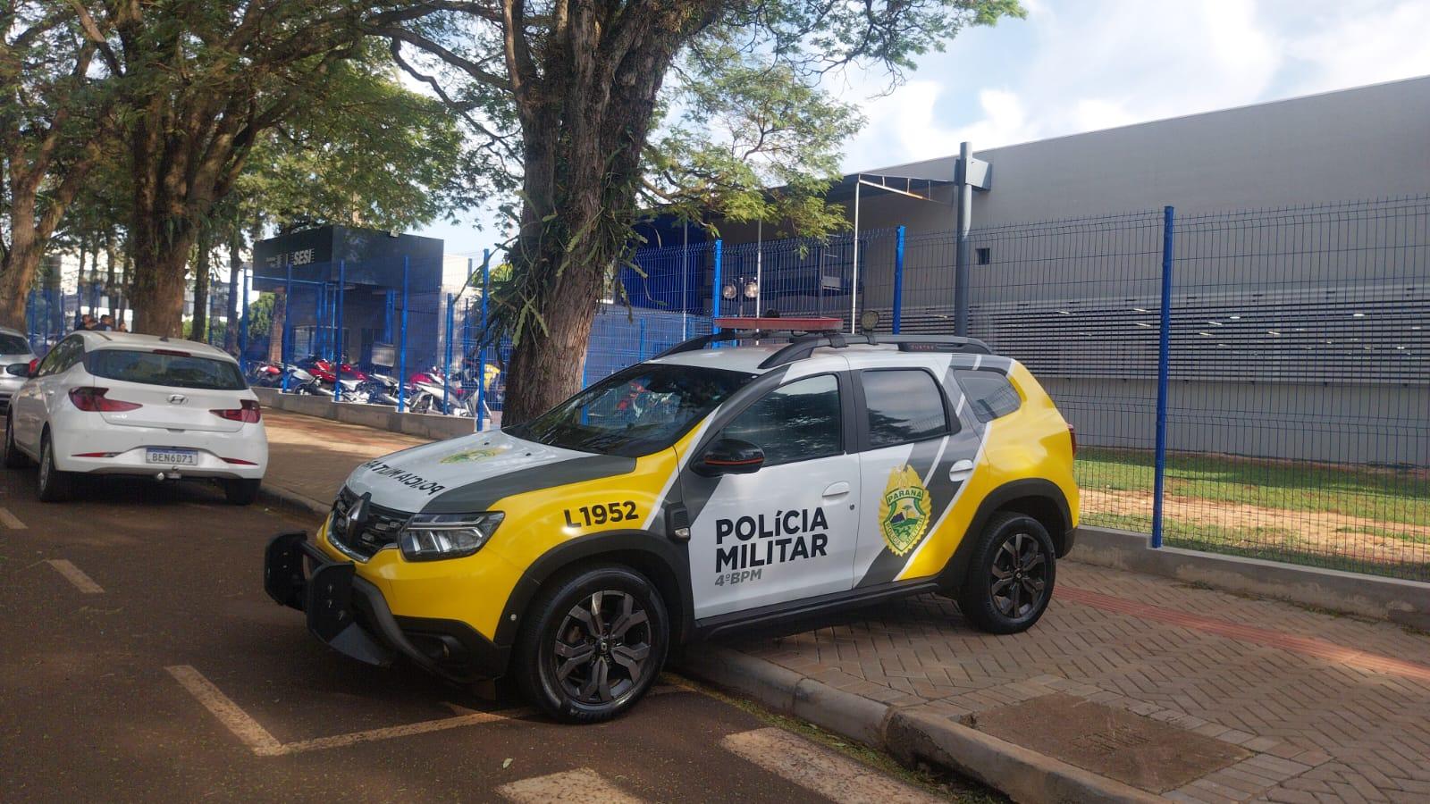 Homem em surto é baleado durante exame admissional em Maringá