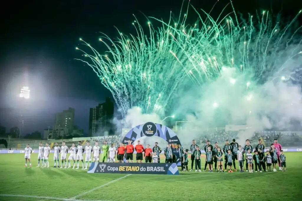 Maringá FC x América-MG pela 1ª fase da Copa do Brasil de 2024, no WD; o confronto pode se repetir nesta temporada | Foto: Fernando Teramatsu/MFC