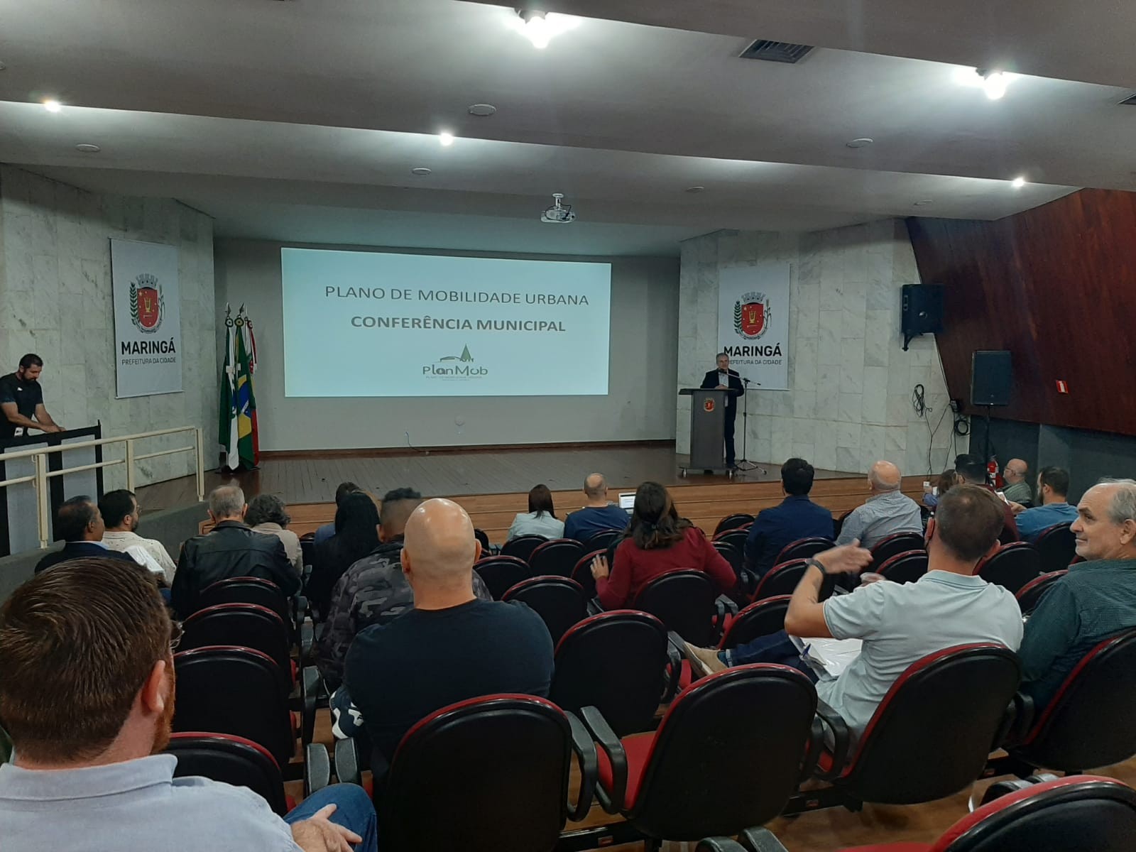 Conferência marca a apresentação do Plano de Mobilidade Urbana de Maringá