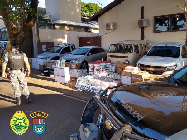 Polícia Militar desarticula quadrilha que furtava agrotóxicos em Marialva