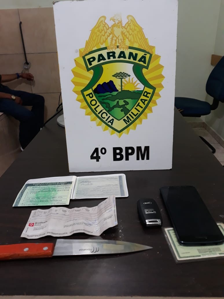 Após ser preso por roubar carro, casal é reconhecido por roubo a comércio