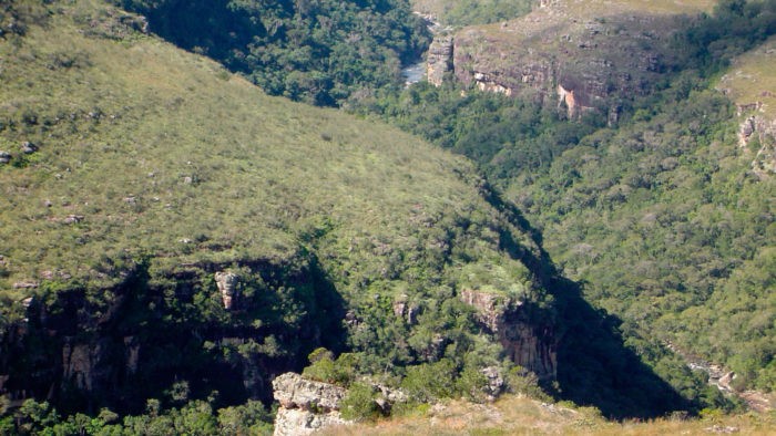 Volume preservado de escarpa devoniana está praticamente inalterado desde 2008