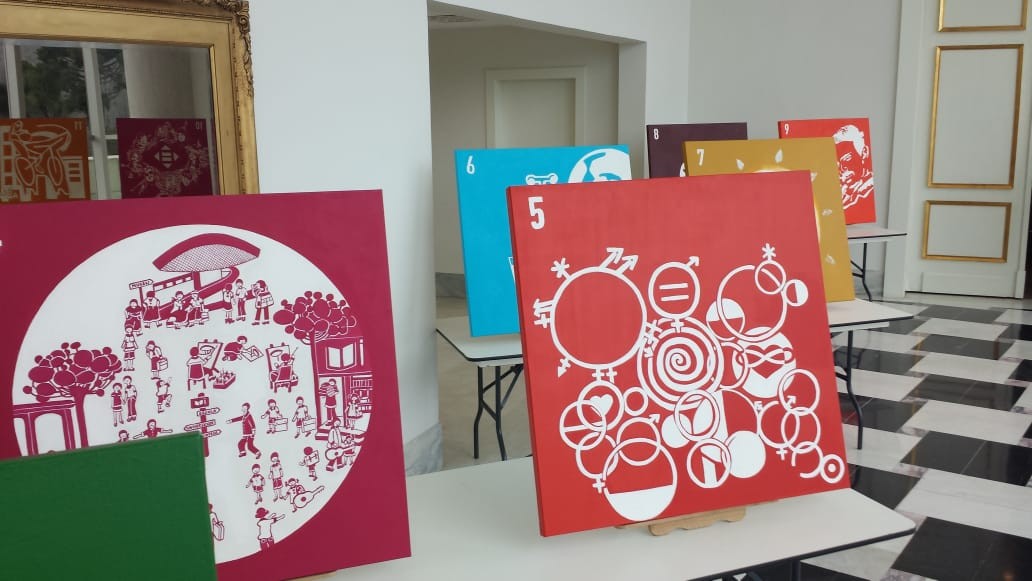 ODSs & Arte no Paraná leva obras de arte em museus itinerantes