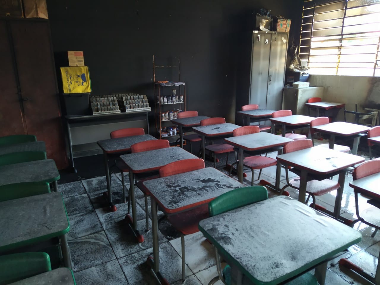Polícia civil investiga incêndio em escola municipal de Sarandi