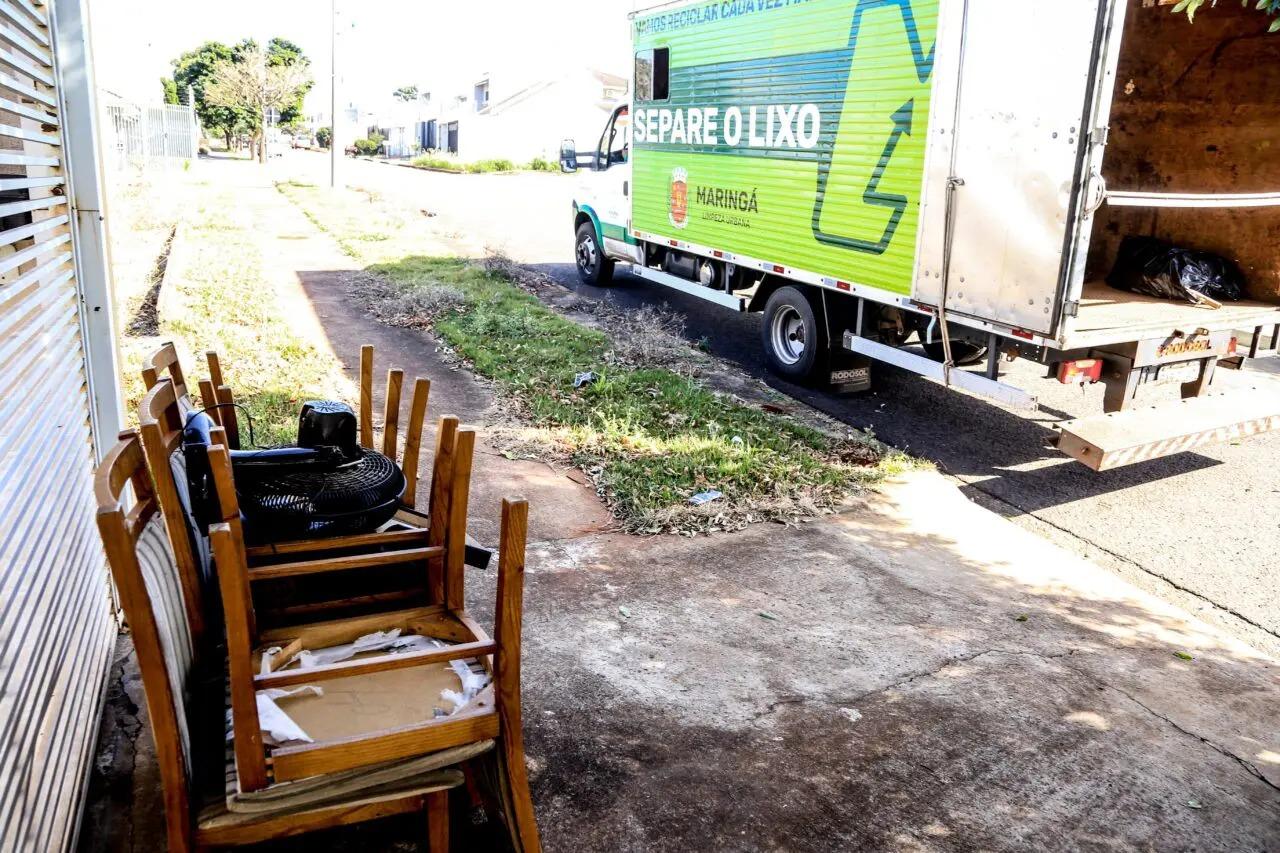 Fila para recolhimento de inservíveis em Maringá é zerada