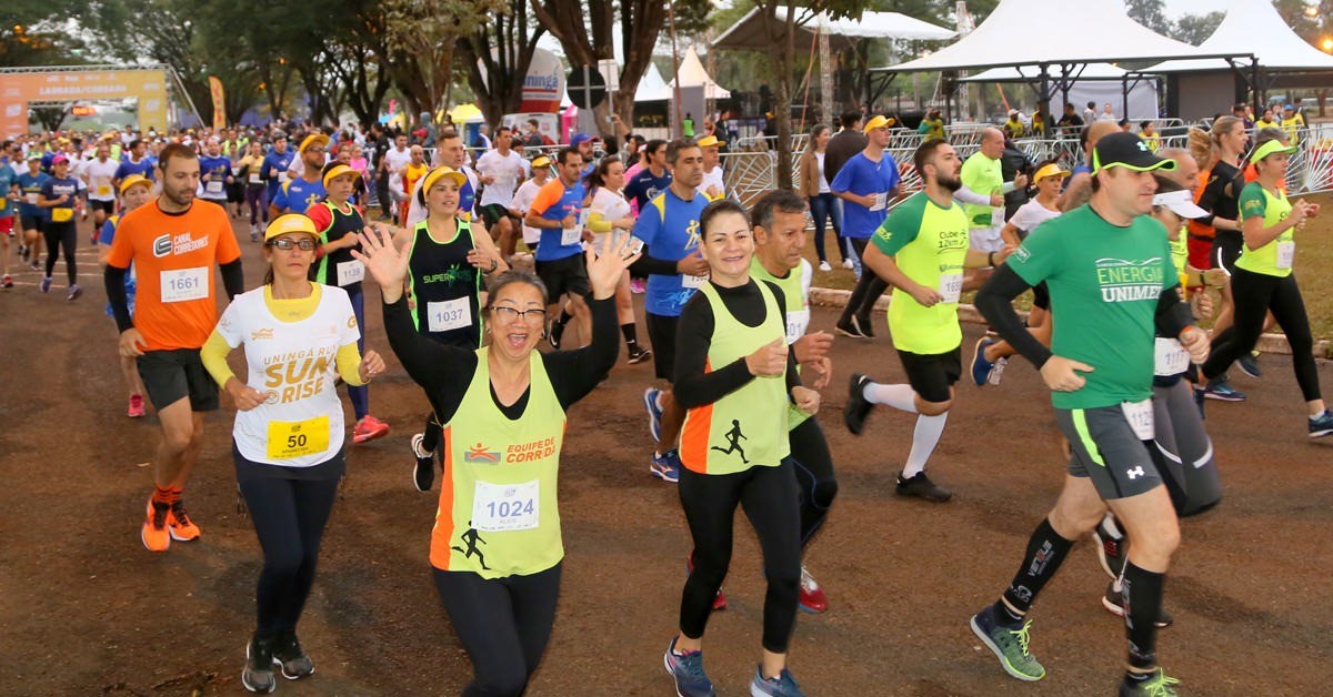 Corrida ao pôr do sol do Paraná Running será em novembro