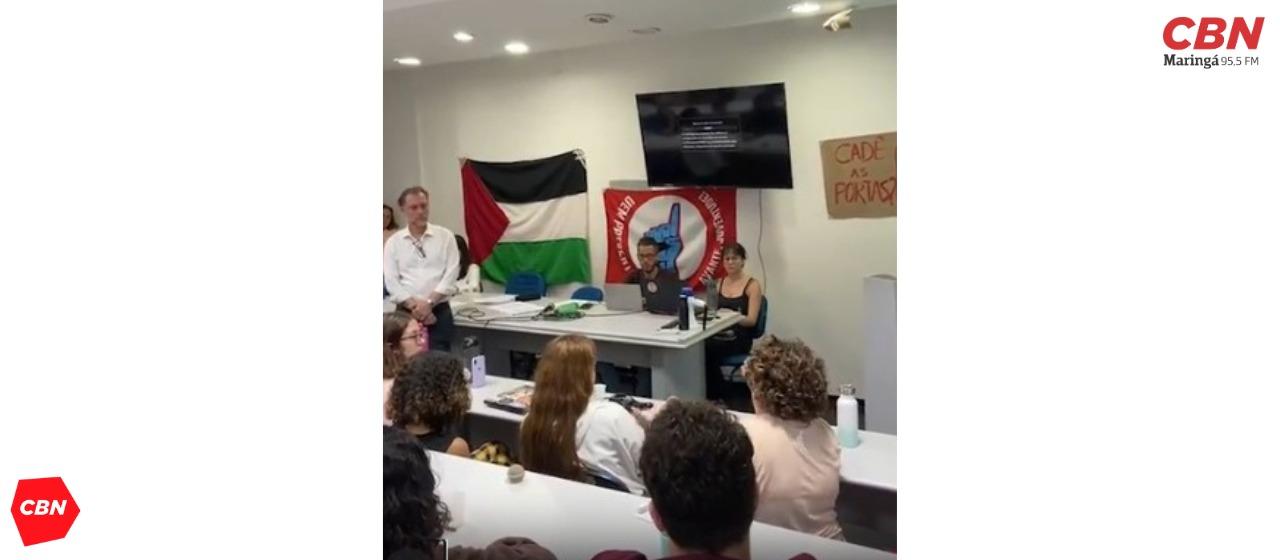 Após diálogo com reitor, estudantes desocupam reitoria da UEM