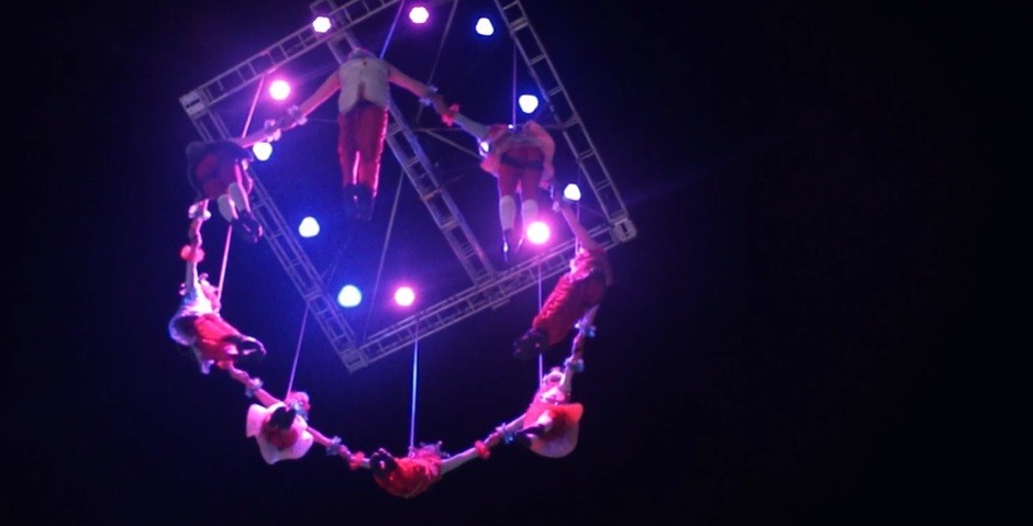 Espetáculo com balé aéreo é atração nesse sábado (7) em Maringá