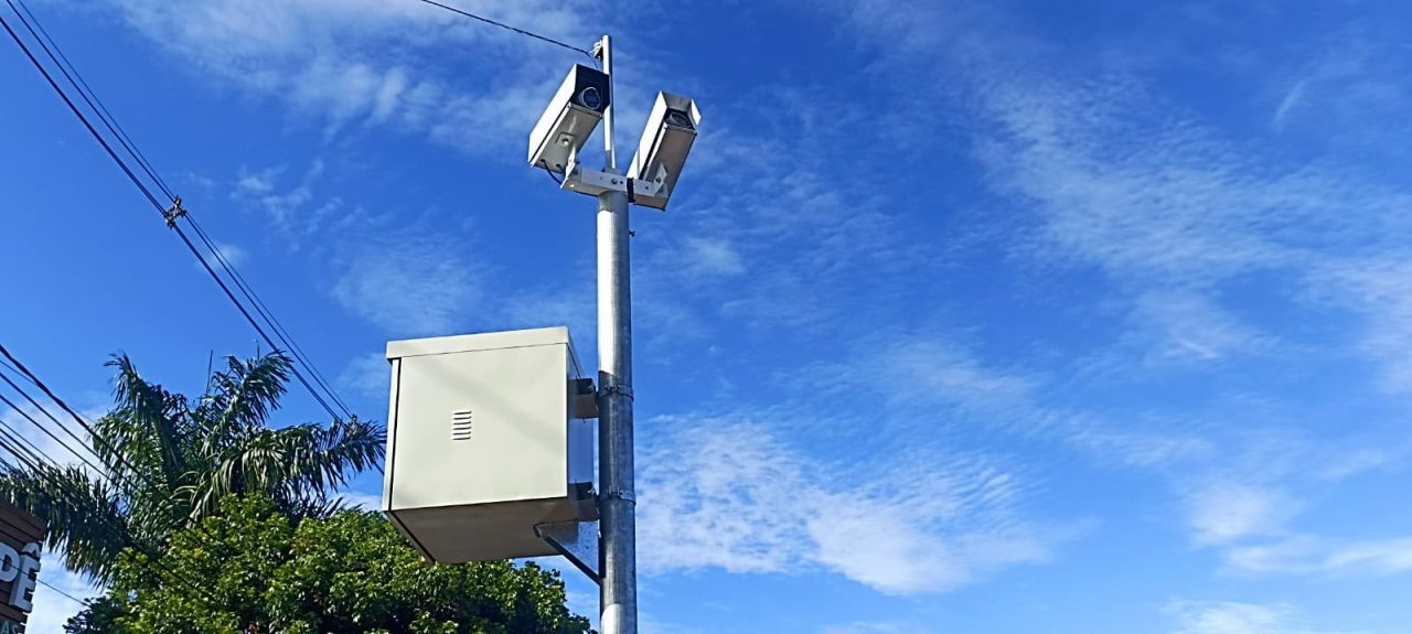 Radares do Contorno Sul são ‘virados para cima’; suspeita é de vandalismo