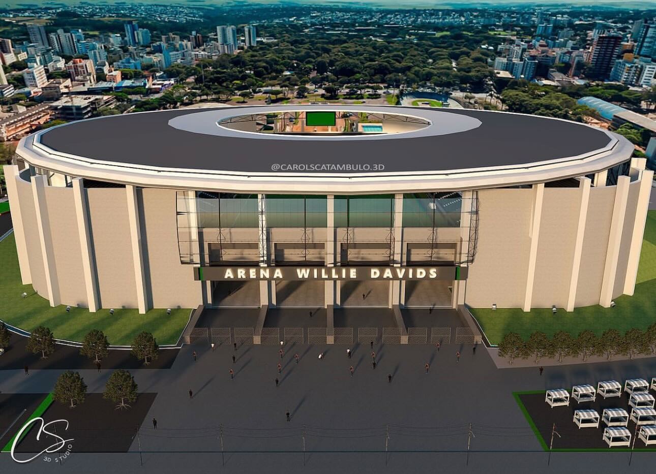 Arquiteta faz projeto de modernização do Willie Davids como TCC