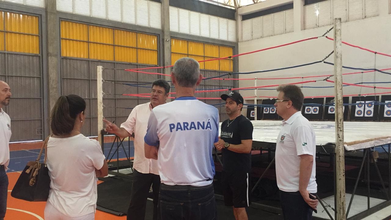 Coordenação dos jogos vistoria equipamentos esportivos