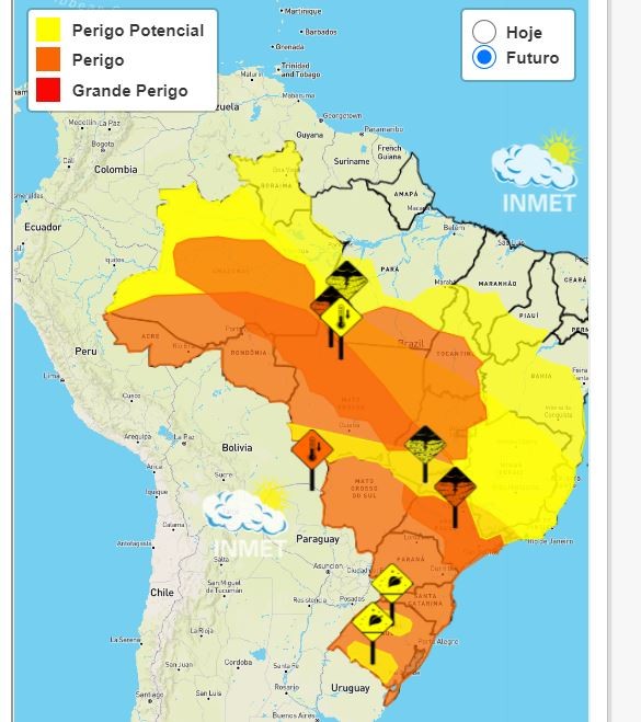Temperatura despenca em Maringá a partir dessa terça-feira (1º)