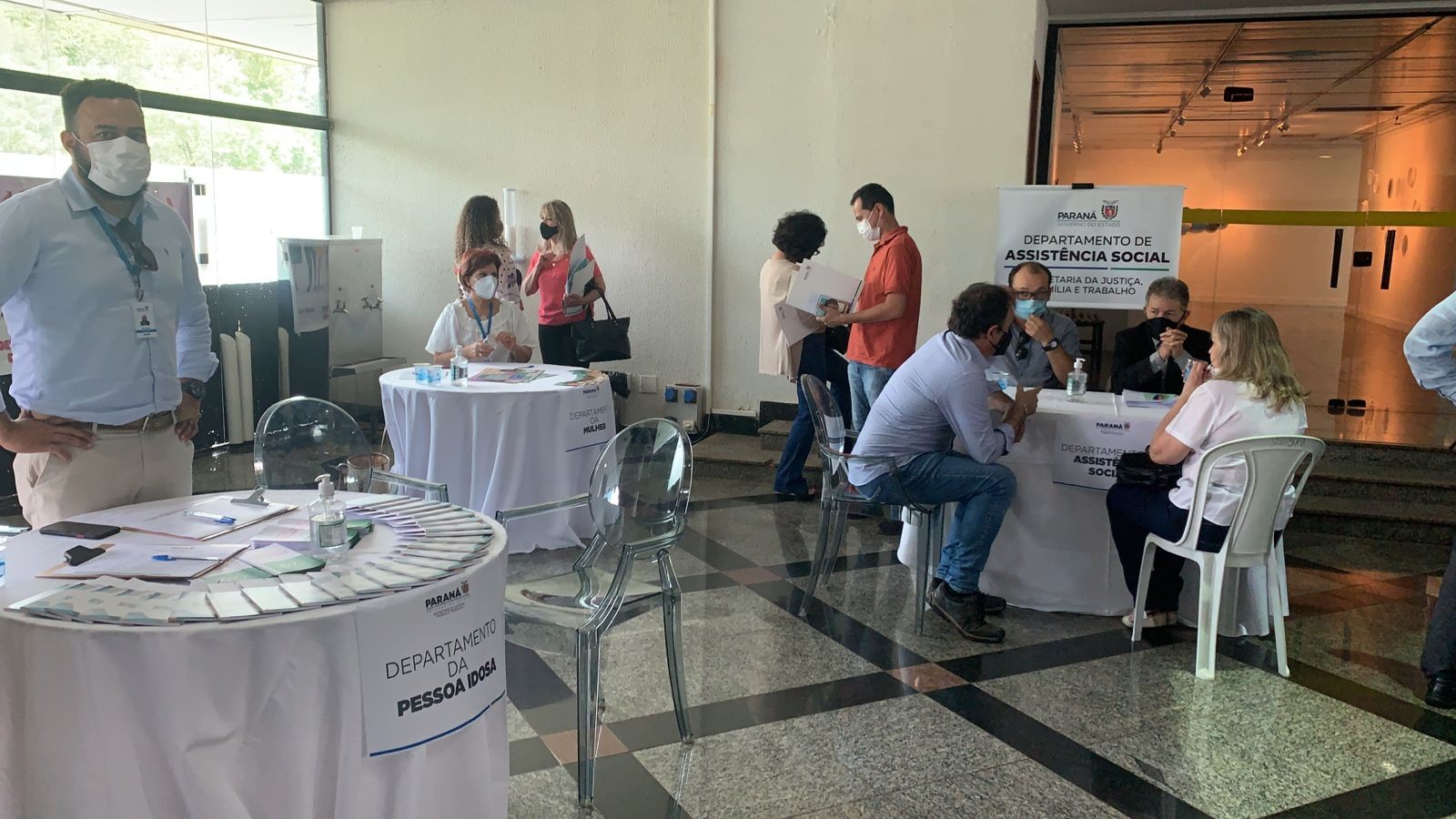 Municípios vem a Maringá para o Programa de Interiorização da Sejuf