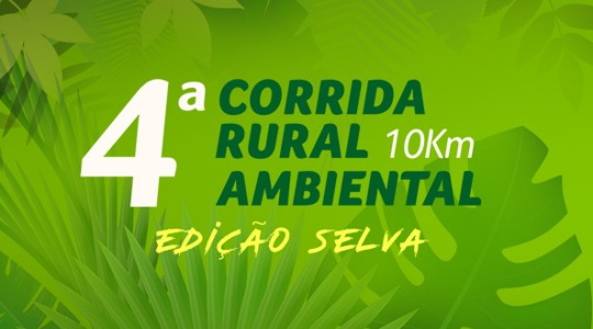 Abertas as inscrições para 4ª Corrida Rural Ambiental