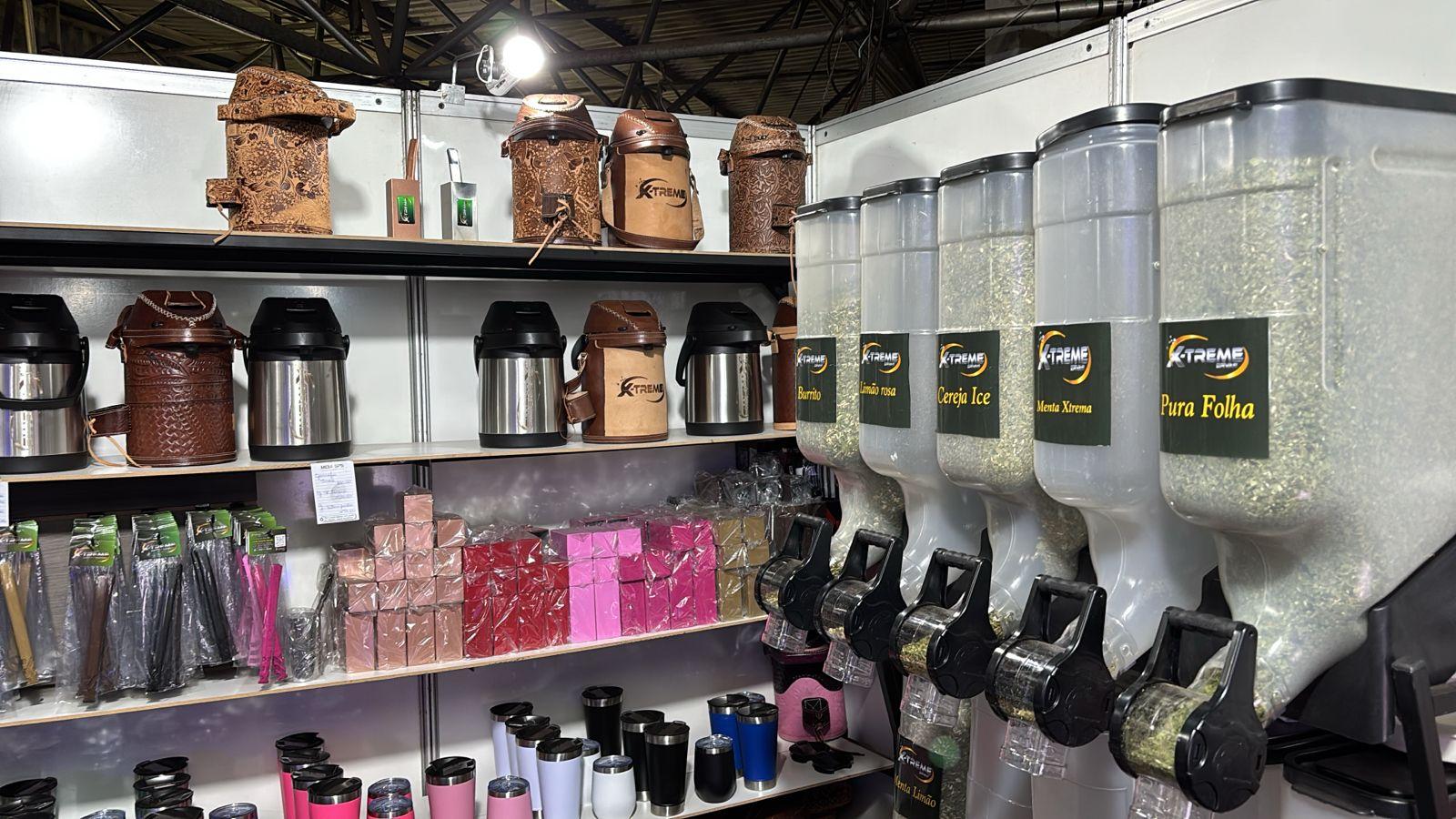 Erva de tererê sabor limão rosa faz sucesso na Expo