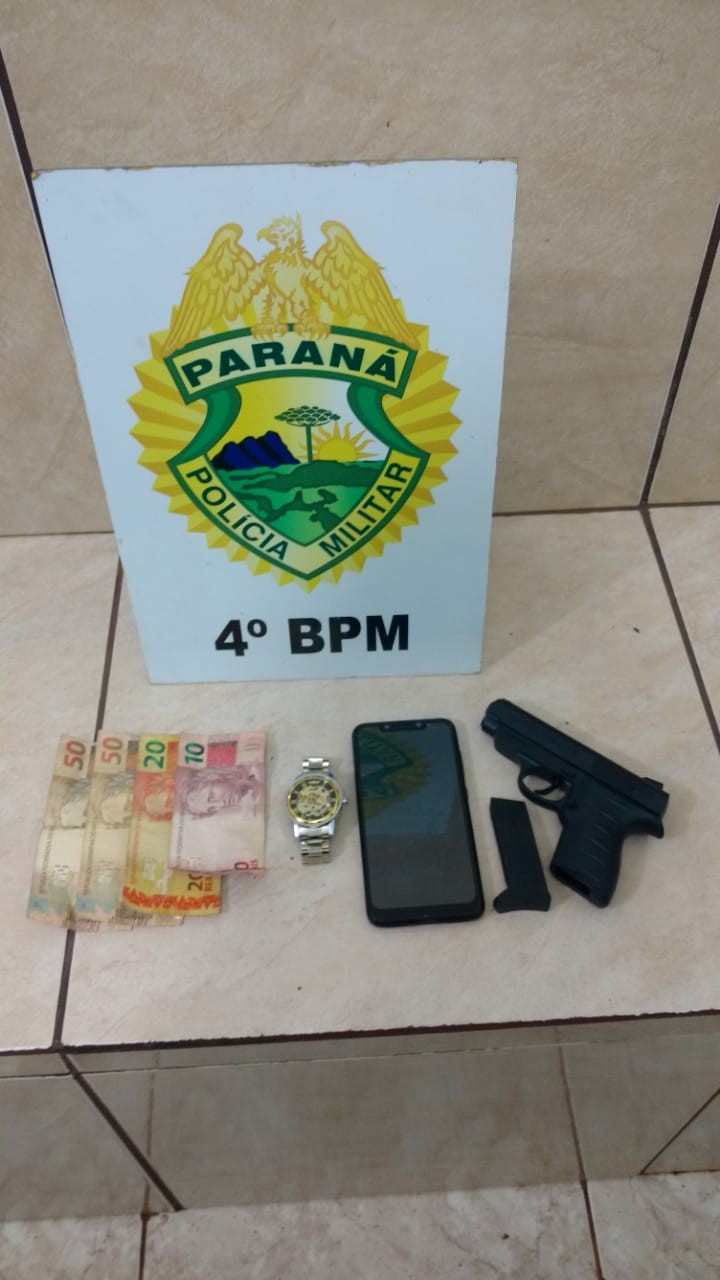 Segurança de bar de Maringá é detido por receptação