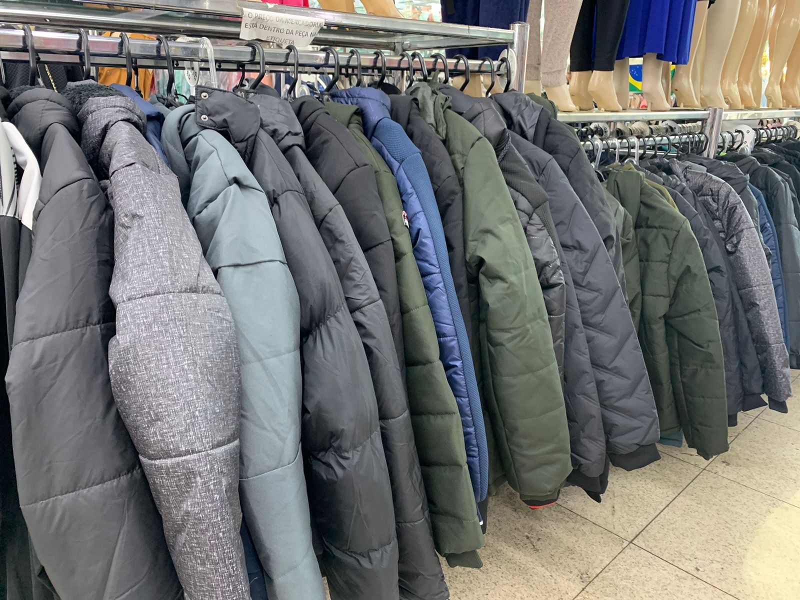 Maringá tem dia mais frio do ano e lojistas comemoram vendas de agasalhos