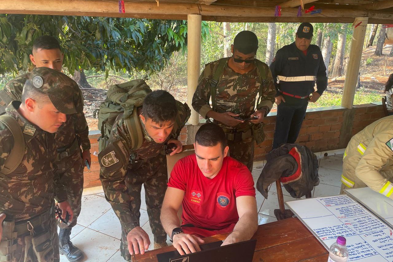 Exército brasileiro também participou de buscas por criança